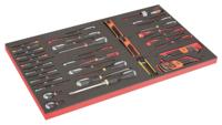 Bahco Foaminlay Fit&Go 40" met schroevendraaiers | ERGO | gleuf | Phillips | Pozidriv | TORX® en inbussleutels - 88-delig - FF1B06LM