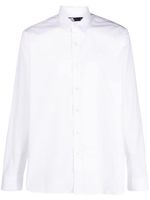 Karl Lagerfeld chemise à logo brodé - Blanc