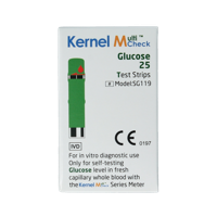 Multicheck glucose teststrips 25 Stuks