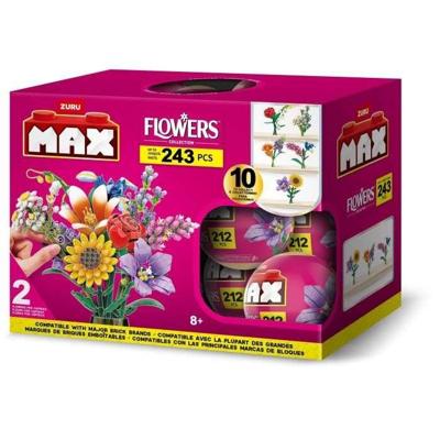 Bouwset - ZURU - Lange bloemen - Maximaal 243 stuks - 10 ontwerpen - Boeket om zelf samen te stellen