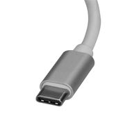 StarTech.com USB-C naar gigabit netwerkadapter zilver - thumbnail