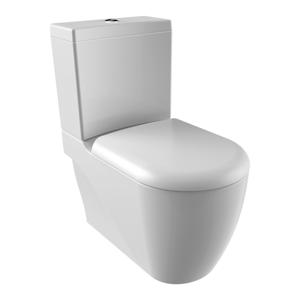 Creavit Grande Xxl Staande Wc Onderpot Wit, Zonder Sproeier (Bidet), Muur/Onder-Uitgang