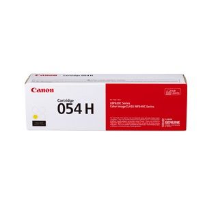 Canon 054H tonercartridge 1 stuk(s) Origineel Geel