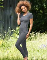 Dames Legging Merino Wol Engel Natur Kleur Antraciet Maat 42/44 - Large Dames Legging Merino Wol Engel Natur Kleur Antraciet Maat 42/44 - Large