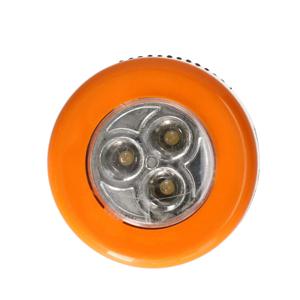 Pompoen verlichting - led - 6,6 cm - oranje - pompoen lampje - pompoenlichtje - Halloween