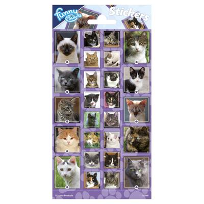 Totum Stickervel katten