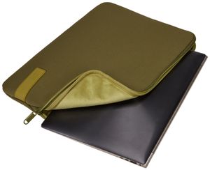 Case Logic Reflect REFPC-114 Capulet Olive/Green Olive notebooktas 35,6 cm (14") Opbergmap/sleeve Groen, Olijf