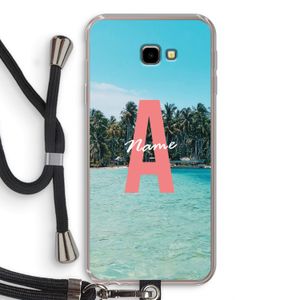 Pacific Dream: Samsung Galaxy J4 Plus Transparant Hoesje met koord