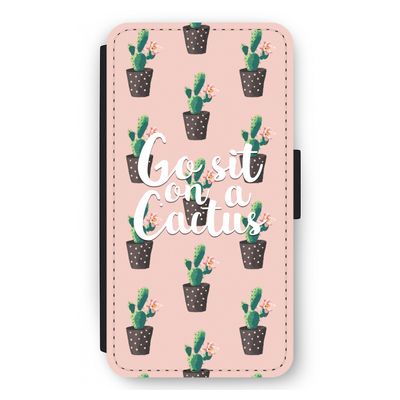 Cactus quote: iPhone 12 mini Flip Hoesje