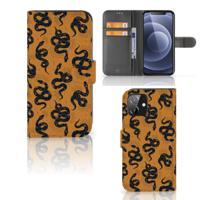 Telefoonhoesje | Met pasjeshouder | voor iPhone 12 | 12 Pro (6.1") Snakes