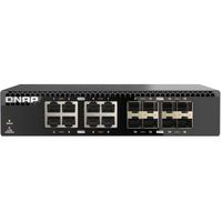 QNAP QSW-3216R-8S8T netwerk-switch Unmanaged L2 10G Ethernet (100/1000/10000) Zwart