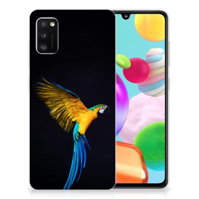 Samsung Galaxy A41 | TPU Hoesje | Papegaai