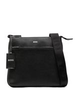 BOSS sac à bandoulière Zair en cuir - Noir