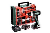 Metabo BS 18 L Accu-boorschroefmachine| Mobile Workshop | 18V | Incl. Accu&apos;s en lader - 614051710