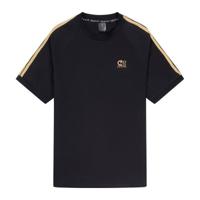 Cruyff Sports - Onyx Retro T-Shirt + Cruyff 14 - Zwart/ Goud