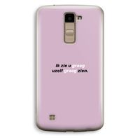 uzelf graag zien: LG K10 (2016) Transparant Hoesje