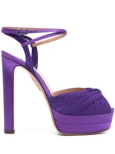 Aquazzura sandales Bellini Beauté Plateau 135 mm - Violet