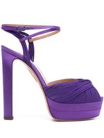 Aquazzura sandales Bellini Beauté Plateau 135 mm - Violet - thumbnail