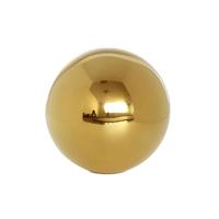 Deco Heksenbol Goud Glans Roestvrij Staal 15 cm Buitengewoon de Boet - Buitengewoon de boet
