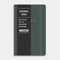 Deluxe Pocket Agenda 2026 Donkergroen
