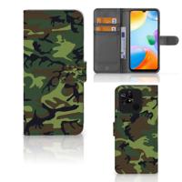 Xiaomi Redmi 10C | Telefoon Hoesje | Army Dark