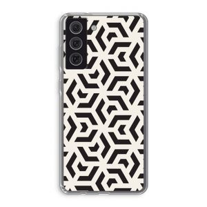 Crazy pattern: Samsung Galaxy S21 FE Transparant Hoesje