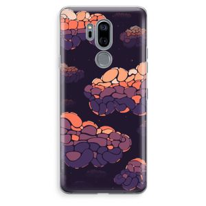 Patroon Wolken: LG G7 Thinq Transparant Hoesje