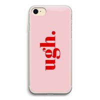 Ugh: iPhone 7 Transparant Hoesje