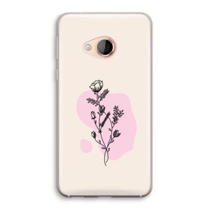Roses are red: HTC U Play Transparant Hoesje