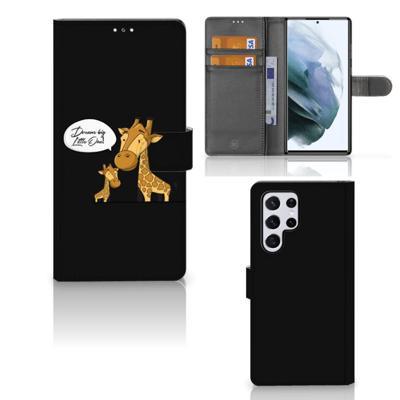 Samsung Galaxy S22 Ultra Leuk Hoesje Giraffe Samsung Galaxy S22 Ultra Leuk Hoesje Giraffe