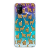 Alpacas: Oppo A72 Transparant Hoesje
