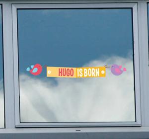 Sticker geboorte kind