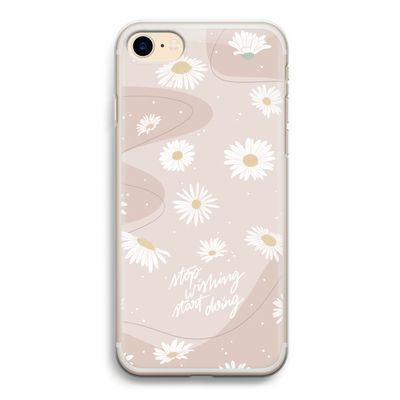 Daydreaming becomes reality: iPhone 7 Transparant Hoesje