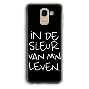 De Sleur: Samsung Galaxy J6 (2018) Transparant Hoesje