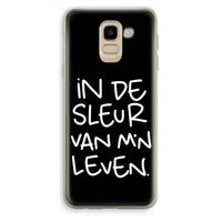 De Sleur: Samsung Galaxy J6 (2018) Transparant Hoesje
