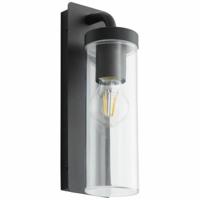 Wandlamp Brilliant Aosta Zwart Metaal Plastic 25 W E27
