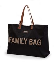 Childhome Family Bag Nursery Bag Nylon Zwart, Bruin Vrouw Handtas - thumbnail