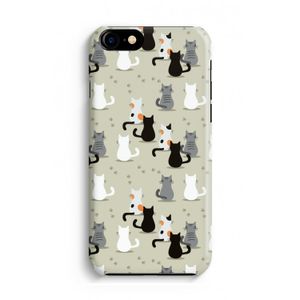 Katten: iPhone 8 Volledig Geprint Hoesje