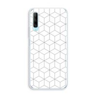 Zwart-witte kubussen: Huawei P Smart Pro Transparant Hoesje