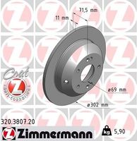 Remschijf Coat Z 320380720