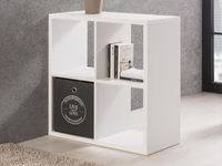 Boekenkast MAXIM 4 vakken (72 cm) wit