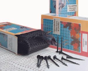 Europond Duurzaam Vijvernet 3x4m met Bevestigingsmaterialen - Bescherm uw Vijver Effectief