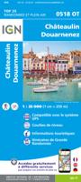 Wandelkaart - Topografische kaart 0518OT Chateaulin, Douarnenez, Locronan, Ménez Hom, Le Faou | IGN - Institut Géographique National