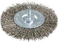 Metabo Round brush with 6mm shaf d=75mm steel