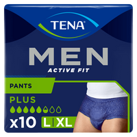TENA Men Active Fit Plus - L/XL - 10 Stuks - thumbnail