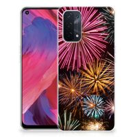 OPPO A93 5G Silicone Back Cover Vuurwerk - thumbnail