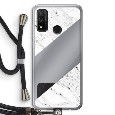Biggest stripe: Huawei P Smart (2020) Transparant Hoesje met koord
