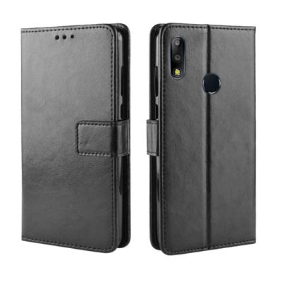 Crazy Horse textuur horizontale Flip lederen case voor ASUS Zenfone Max plus (m2) ZB634KL/Zenfone Max shot ZB634KL met houder & card slots & portemon