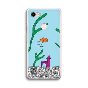 Aquarium: Google Pixel 3 Transparant Hoesje