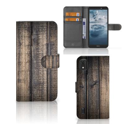 Nokia C2 2nd Edition | Book Style Case | Steigerhout